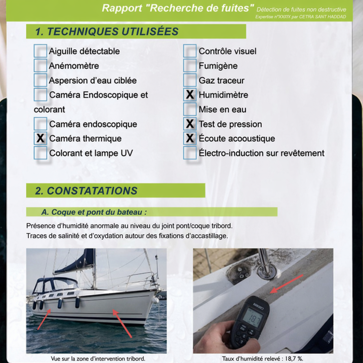 Rapport Nautique