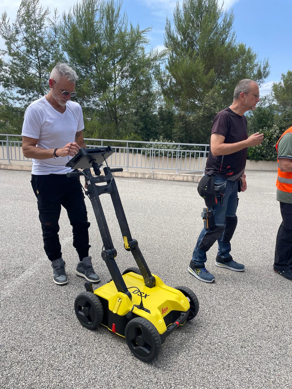 Plan géoréférencé réseau Antibes